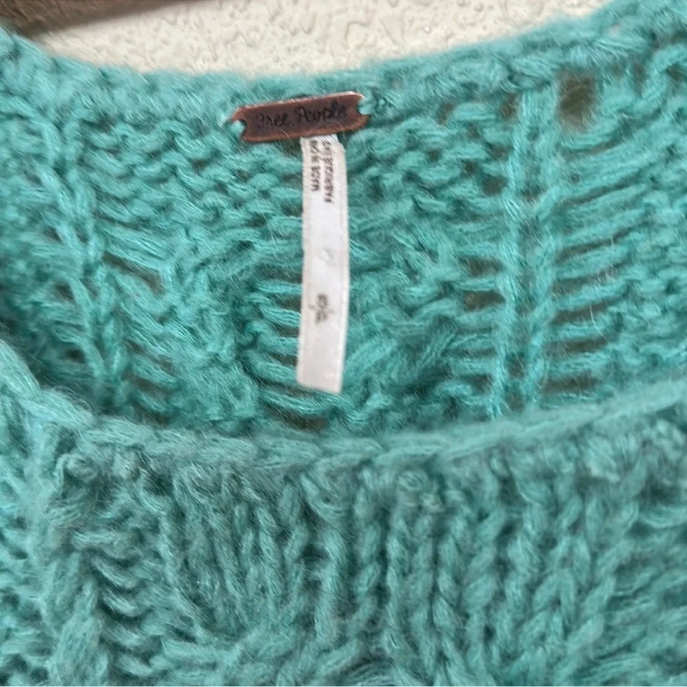 Free People Open Knit Sweater